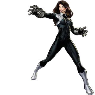 👊 80db8ce9 Daisy Johnson Marvel, superheld, Agent van S.H.I.E.L.D., Quake, stripboek telegram sticker