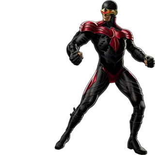 👊 9f11b03d Cyclops Marvel, superheld, mutant, X-Men, Cyclops telegram sticker