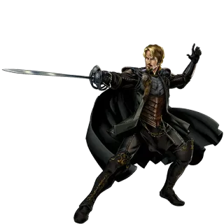 👊 cedb450b zwaard, schermen, vechter, rapier, duellist, personage, wapen telegram sticker