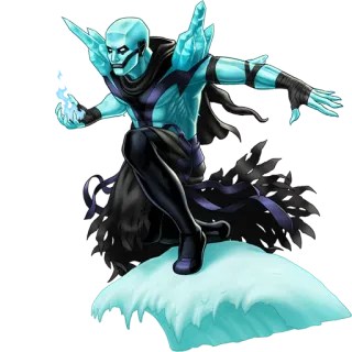 👊 f3256527 Iceman superheld, Marvel, X-Men, ijs, mutant telegram sticker