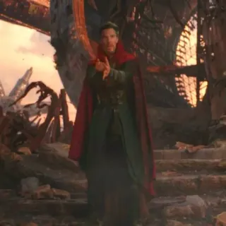 💛 bcbd9572 Doctor Strange Doctor Strange, Marvel, super-héros, magie, sorcier, film, cinéma telegram sticker