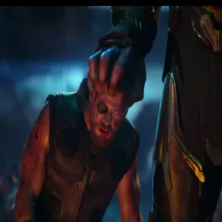 😎 d6447b3d Thor Avengers super-héros, marvel, avengers, thanos, combat, bataille telegram sticker