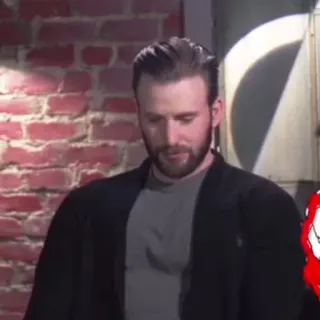 💪 5a21a7b1 Chris Evans นักแสดง, ภาพเหมือน, คนดัง, ผู้ชาย, ฮอลลีวูด telegram sticker