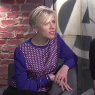 💪 d318cc8d Scarlett Johansson นักแสดง, คน, คนดัง, ผู้หญิง, ภาพเหมือน telegram sticker