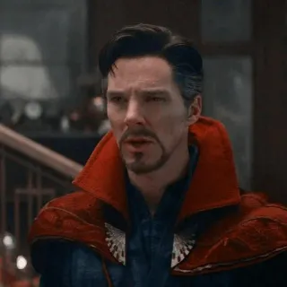 😕 1997e9c5 Doctor Strange Доктор Стрэндж, Marvel, Супергерой, Магия, Чародей, Бенедикт Камбербэтч telegram sticker