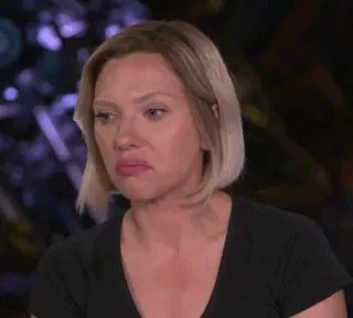 😕 6b369ec7 скарлетт йоханссон, актриса, знаменитость, портрет telegram sticker