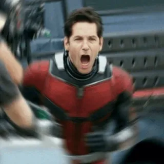 😱 d8014208 Ant-Man marvel, человек-муравей, супергерой, пол радд, крик, комикс telegram sticker