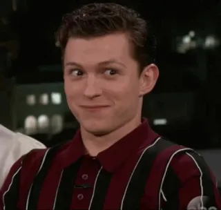 😈 f5044e15 Tom Holland актер, знаменитость, человек, смешной, развлечения telegram sticker