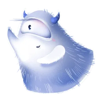 ☺️ 2c911e33 rhino, animal, cute, cartoon, illustration telegram sticker