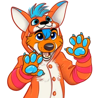 Avi Fox Sticker Pack telegram stickers