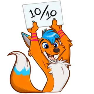 Avi Fox Sticker Pack telegram stickers
