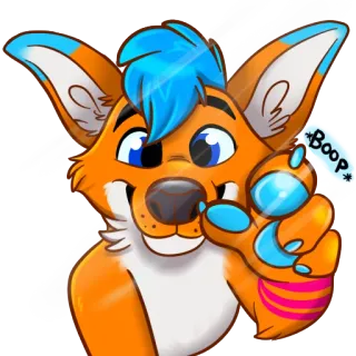 Avi Fox Sticker Pack telegram stickers