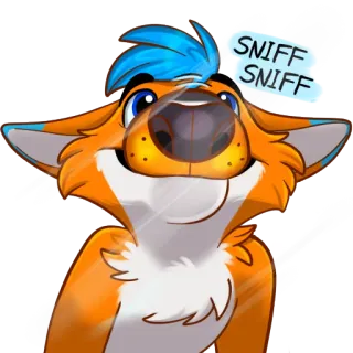 Avi Fox Sticker Pack telegram stickers
