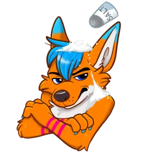 Avi Fox Sticker Pack telegram stickers