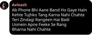 🖤 305b3628 Ab Phone Bhi Aane Band Ho Gaye Hain
Kehte Tujhko Tang Karna Nahi Chahte
Teri Zindagi Rangeen Hai Badi
Usmein Apne Feeke Se Rang
Bharna Nahi Chahte telegram sticker