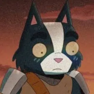 😳 3465bfc8 Mooncake Final Space Final Space, Mooncake, Cartoon, Animatie, Sciencefiction, TV serie, Personage telegram sticker