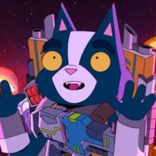 🤗 c95bfae4 Mooncake Final Space Cartoon, Final Space, Mooncake, Schattig, Geanimeerd telegram sticker