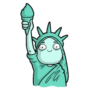 Avril ☕️ by @Gifstiki telegram stickers