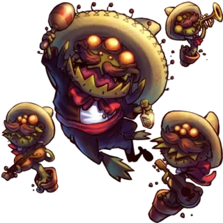 Awesomenauts telegram stickers