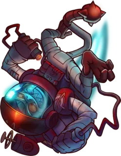 😝 9132ff8f astronaute, espace, espace extra-atmosphérique, combinaison spatiale, alien, dessin animé, science-fiction telegram sticker