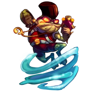 🐸 d2ebebdd grenouille, personnage, action, aventure, dessin animé, illustration telegram sticker