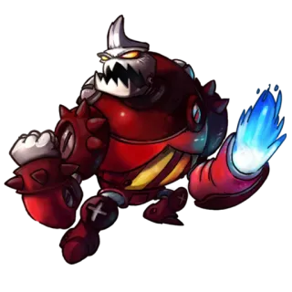 😡 e50c47a8 robot, monstre, guerre, bataille, machine, armure telegram sticker