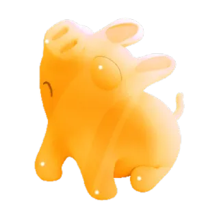 😠 6e20747e animal, pig, cartoon, cute, illustration whatsapp sticker