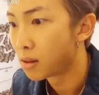 🧩 7465f6c5 Jin HAPPY BIRTHDAY JIN man, person, happy birthday telegram sticker