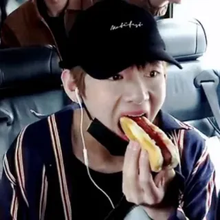 🧩 dc5db523 Motifast food, eating, hot dog, person, snack telegram sticker