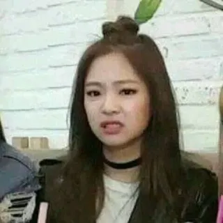 ❤️ ef701330 Jennie Kim kpop, blackpink, cantante, jennie, celebrità, meme, faccia telegram sticker