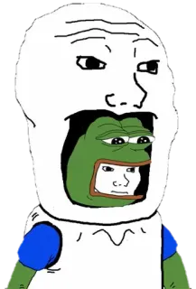 😄 a6dc9127 Pepe the Frog meme, internet, frog, pepe, reaction whatsapp sticker