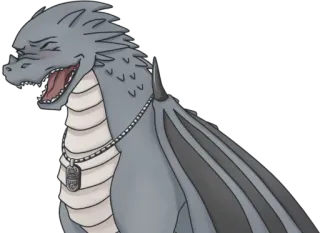 🤣 5b13c638 дракон, мультфильм, существо, фэнтези, животное telegram sticker