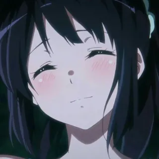 😊 5ad05563 anime, girl, cute, portrait, smiling whatsapp sticker