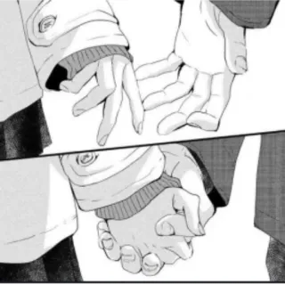 ❤️ 5b7df192 hands, holding hands, couple, love, relationship, fingers whatsapp sticker