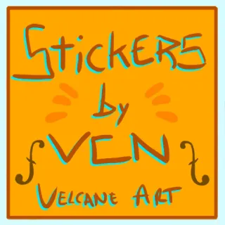 😶 9146690f Stickers by VENZ 
VELCANE ART stiker, seni, branding, velcane art, Venz whatsapp sticker