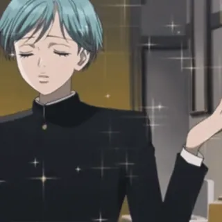 ✨ c1665002 アニメ, 制服, 男性, キラキラ, マンガ, キャラクター, アジア telegram sticker