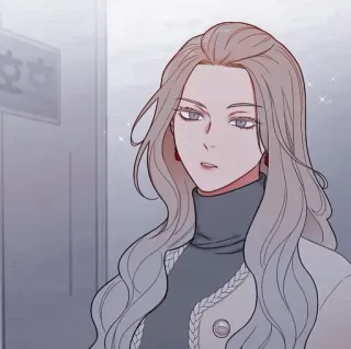 🌸 f80d3638 femme, mode, beauté, portrait, dessin animé, animation whatsapp sticker