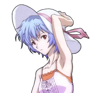 Ayanami Rei telegram stickers