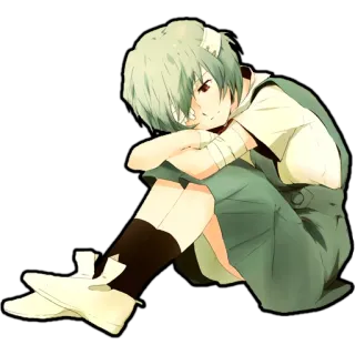 ☹ 9e966433 Anime, Manga, Charakter, Verletzung, Verbände whatsapp sticker