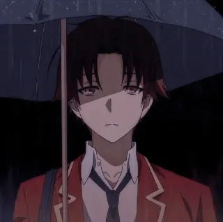 Ayanokoji by Ikkun telegram stickers