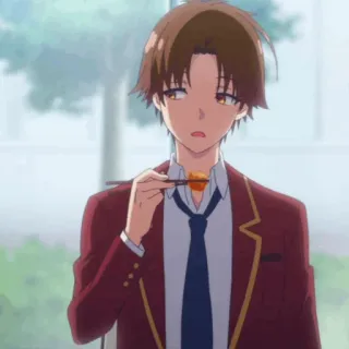 🎲 c46f1c90 Ayanokoji Kiyotaka Classroom of the Elite anime, eating, classroom of the elite, ayanokoji, kiyotaka whatsapp sticker