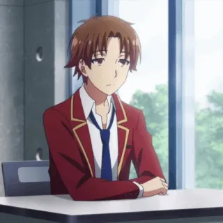 🎲 e8c8a00c Ayanokoji Kiyotaka Classroom of the Elite anime, school, character, ayanokoji, kiyotaka whatsapp sticker