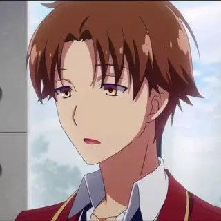 Ayanokoji Kiyotaka @Moontelaxx telegram stickers