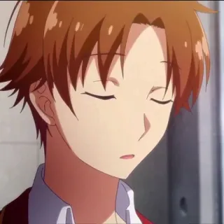 Ayanokoji Kiyotaka @Moontelaxx telegram stickers