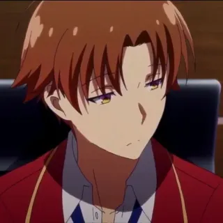 🔗 bc935c94 Ayanokouji Kiyotaka Classroom of the Elite 애니메이션, 소년, 교실, 엘리트, 진지한 telegram sticker