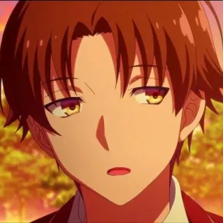 🖇️ d86c6765 Kiyotaka Ayanokoji Classroom of the Elite 애니메이션, 교실, 엘리트, 학교, 소년 telegram sticker