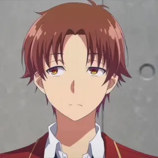 🔗 fc083527 Kiyotaka Ayanokoji Classroom of the Elite 애니메이션, 교실, 엘리트, 학교, 캐릭터 telegram sticker