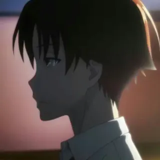 ✨ 85a4efa6 อนิเมะ, เด็กผู้ชาย, เศร้า, ร้องไห้, โปรไฟล์ telegram sticker