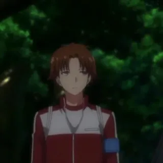 *ayanokouji kiyotaka☁️* @stickero_o 🖤 telegram stickers