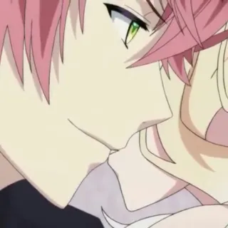 🍷 e2e199e8 动漫, 亲吻, 浪漫, 喜爱, 角色 telegram sticker